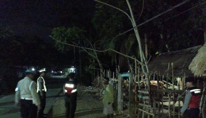 Polsek Sekotong Gencarkan Patroli Malam, Cegah Pencurian Ternak dan Gangguan Keamanan