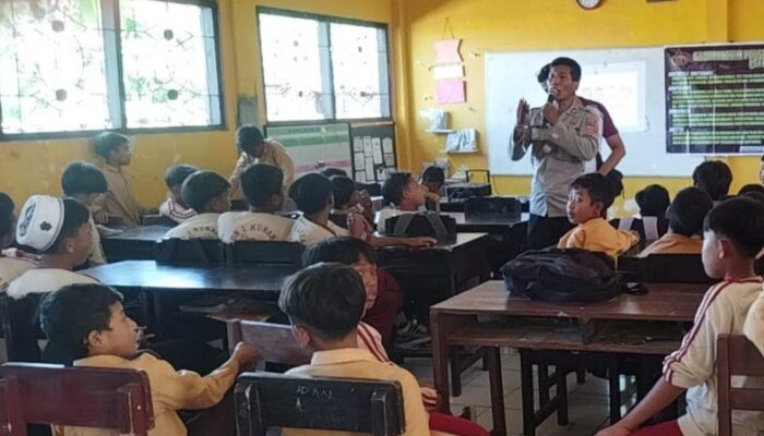 Polsek Labuapi Gelar Sosialisasi Anti-Bullying di SDN 1 Kuranji, Bangun Karakter Mulia dan Hindari Perundungan