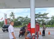 Amankan Lebaran, Polsek Gerung Sidak Stok BBM di SPBU: Tak Ada Penimbunan!