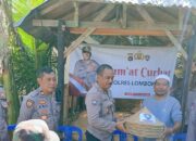 Polres Lombok Barat Gelar Jumat Curhat, Bantu Pengrajin Genteng Pasarkan Produknya