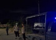 Polres Lombok Barat Patroli Malam, Ciptakan Keamanan di Jalan Bypas Bil 1 dan 2