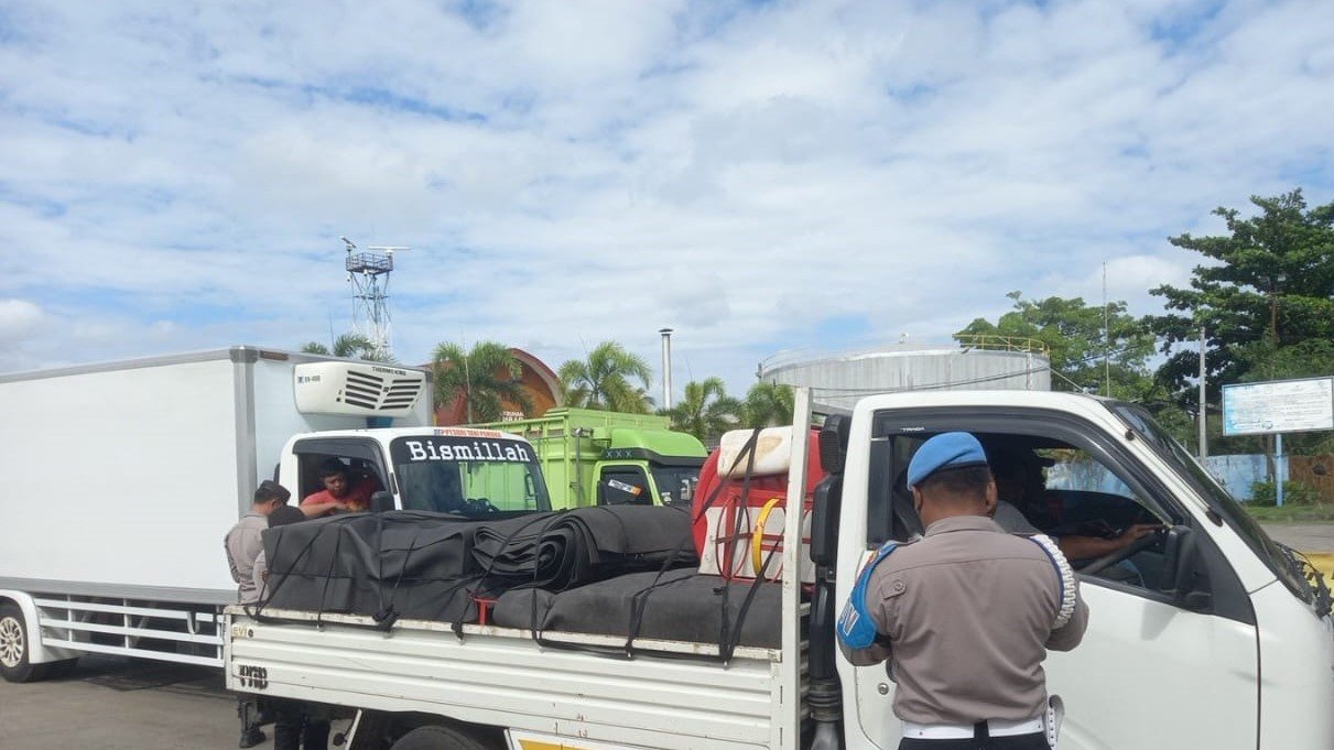 Polsek Kawasan Pelabuhan Lembar Tingkatkan Kewaspadaan di Pelabuhan