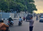 Atasi Kemacetan Sore Hari, Polsek Kediri Gelar “Rawan Sore” di Simpang 4 Kediri