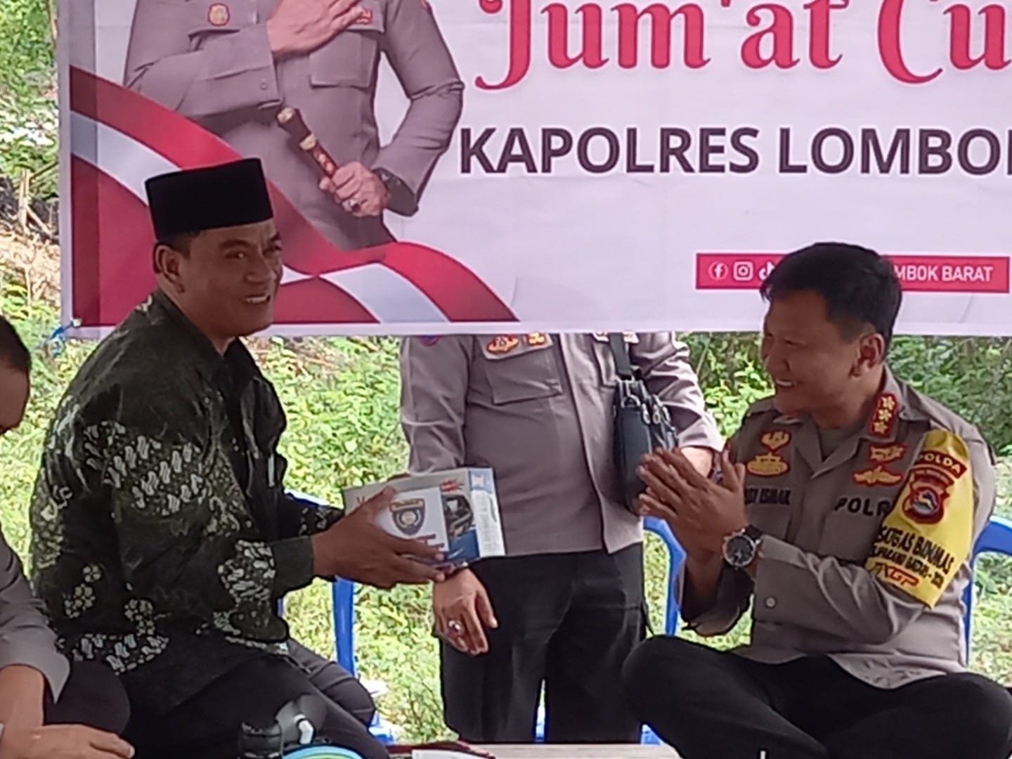 Jumat Curhat di Lombok Barat