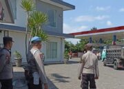 KRYD Polsek Gerung: Antisipasi 3C, Amankan SPBU & Lomba Desa Tingkat Provinsi