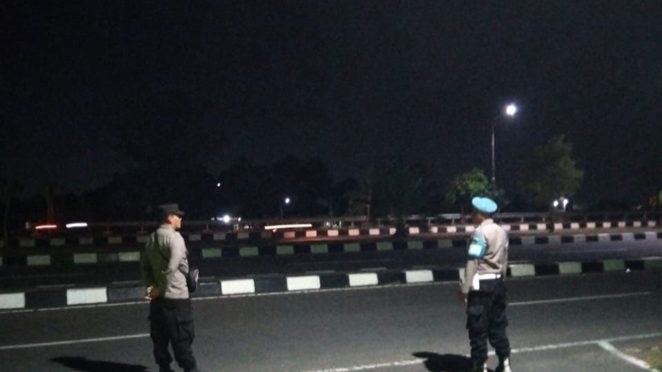 Patroli Intensif Polsek Labuapi di Jalur Bypass Bill II