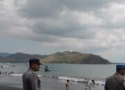 Cegah Kejahatan, Polisi Tingkatkan Keamanan di Pantai Cemare Lombok Barat