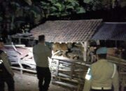 Polisi Sekotong Jaga Malam di Gunung Kosong, Cegah Pencurian Ternak di Tengah Cuaca Ekstrim