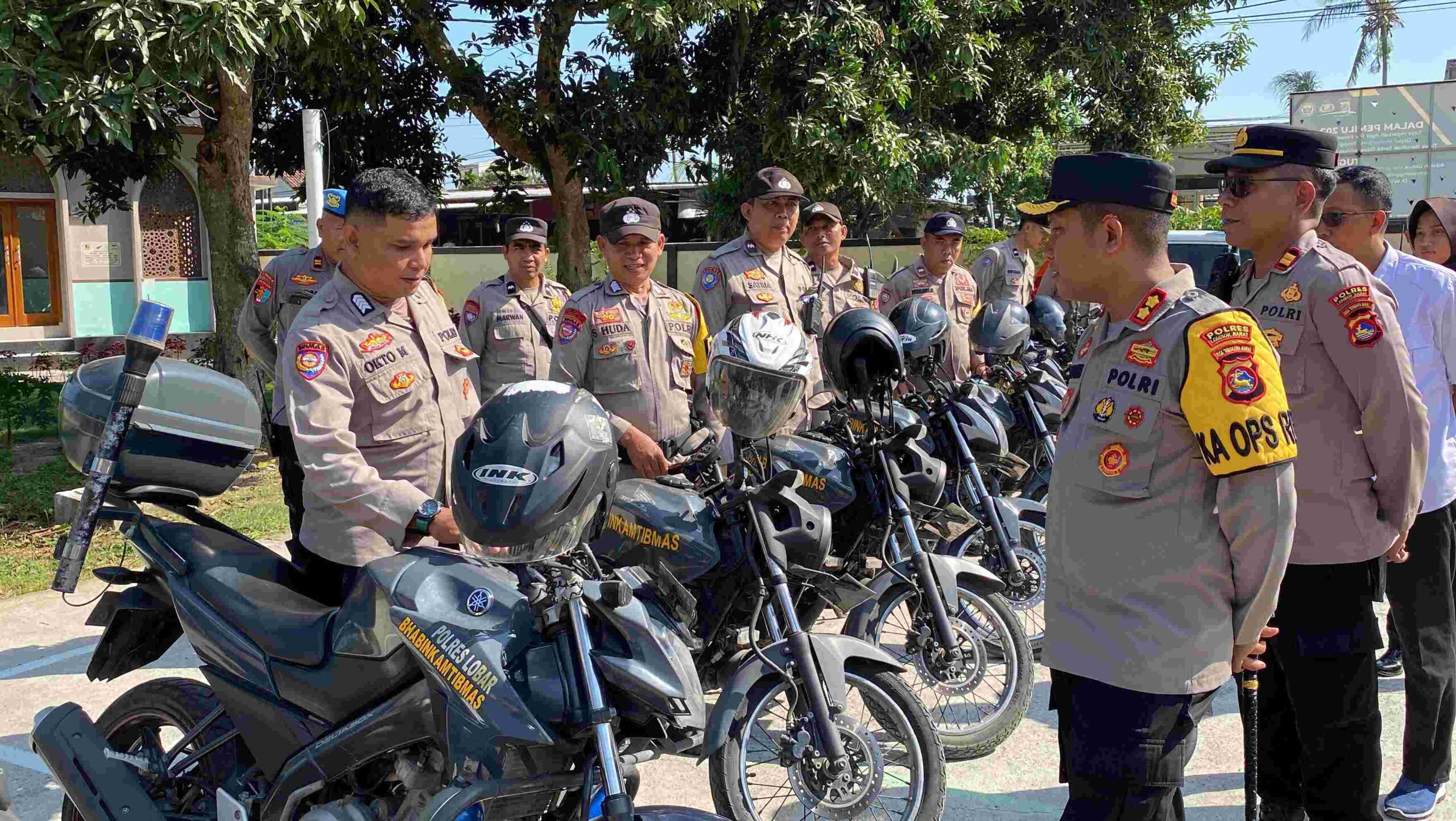 Kunjungan Kerja Kapolres Lombok Barat di Polsek Labuapi