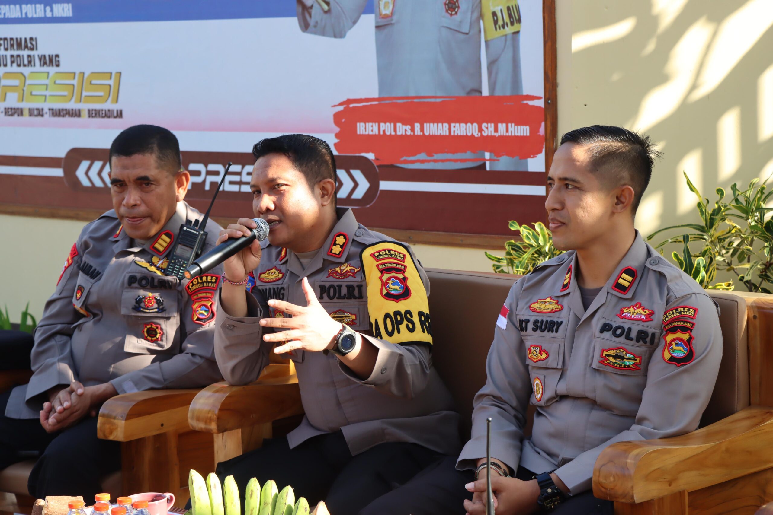 Kunjungan Kerja Kapolres Lombok Barat ke Polsek Sekotong