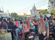 Nyongkolan Banyumulek Meriah, Polsek Kediri Jaga Keamanan Arak-arakan