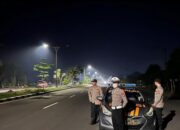 Patroli Blue Light Polsek Kediri, Sinyal Keamanan di Tengah Malam