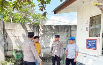 Patroli Dialogis Polsek Kediri, Jaga Kamtibmas di Karang Kuripan Barat
