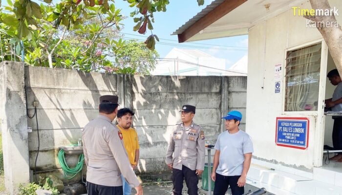 Patroli Dialogis Polsek Kediri, Jaga Kamtibmas di Karang Kuripan Barat