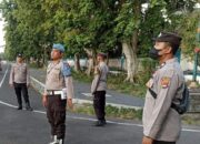 Patroli Intensif, Polsek Gerung Cegah Balap Liar di Jalan Rawan