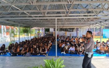 Police Goes to School, Upaya Polres Lombok Barat Tekan Angka Kecelakaan di Kalangan Pelajar