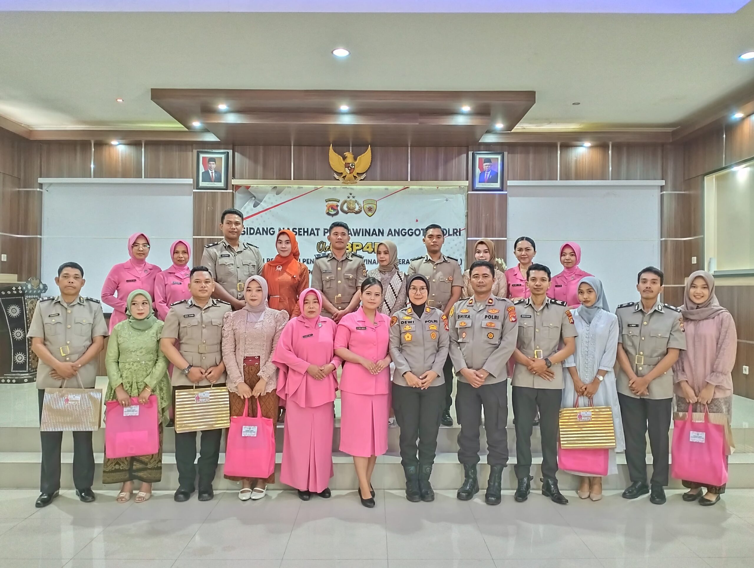 Polres Lombok Barat Bekali Calon Pengantin Polri dengan Sidang Nasehat Pernikahan