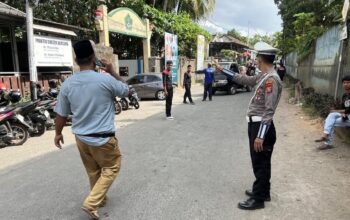 Polsek Kediri Amankan Kedatangan Santri Baru di Pondok Pesantren Nurul Hakim