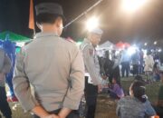 Himbauan Keamanan Polsek Lembar di Pasar Rakyat Rona-Rona, Antisipasi Gangguan Kamtibmas