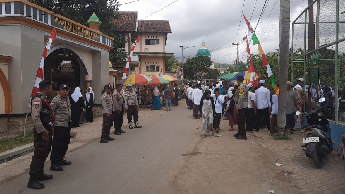 Tahun Baru Islam di Sekotong Keamanan Terjaga, Silaturahmi Terjalin Erat