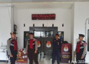 Jaga Kondusivitas Jelang Pilkada, Polres Lombok Barat Patroli Kantor Bawaslu dan KPU