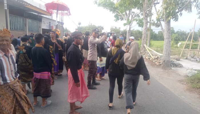 Keamanan Terjaga di Acara Adat Nyongkolan Lombok Barat, Ini Caranya