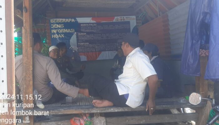 Meningkatkan Kamtibmas Menjelang Pemilu 2024: Kegiatan Subsatgas Binmas di Lombok Barat