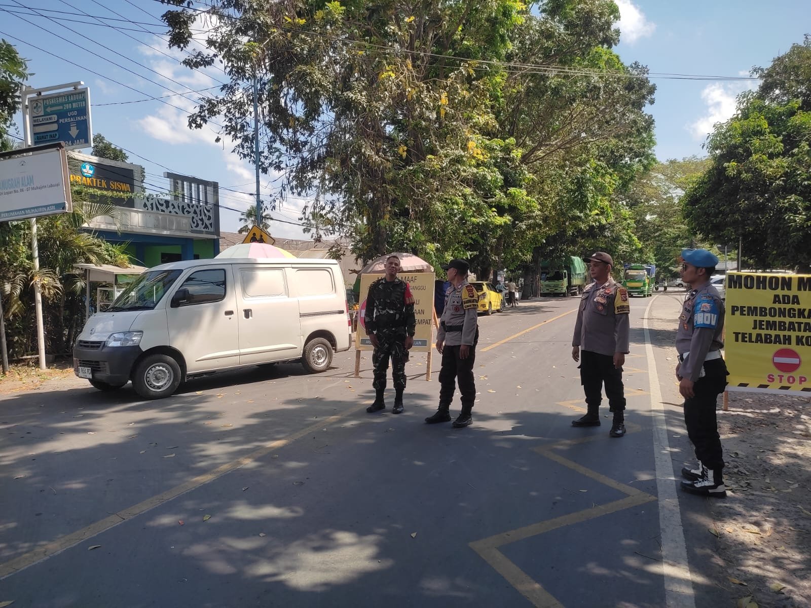 Proyek Jembatan di Labuapi, Upaya Kepolisian Atasi Kemacetan dan Kecelakaan