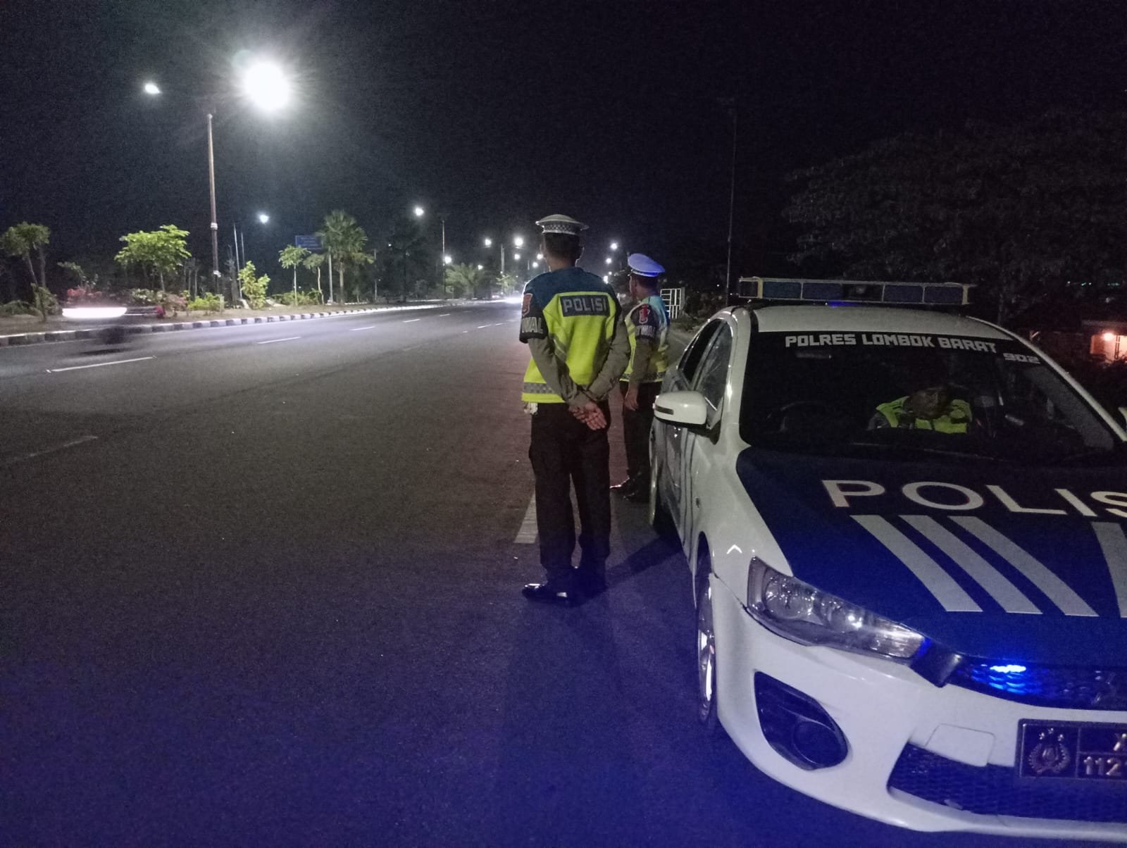 Satlantas Polres Lombok Barat Perkuat Pengawasan di Jalur Rawan Kejahatan