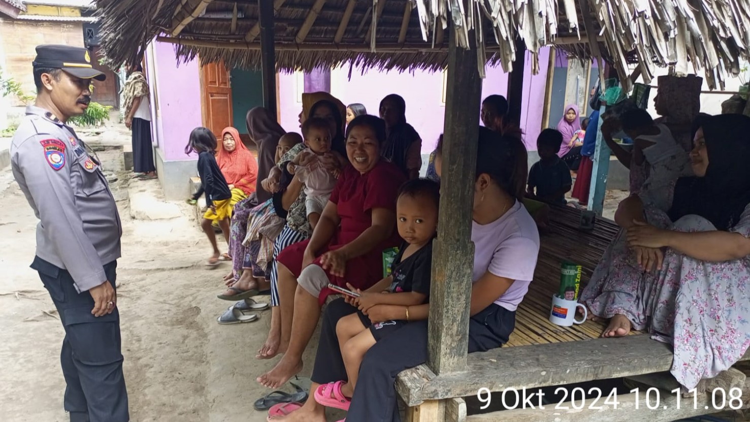 Edukasi Polres Lombok Barat Hindari Fanatisme Berlebihan Saat Pilkada