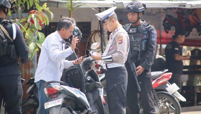 Polres Lombok Barat Gelar Operasi Zebra Rinjani 2024, Sinergi TNI dan Polri