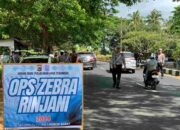 Polres Lombok Barat Luncurkan Ops Zebra Rinjani 2024 untuk Keselamatan Lalu Lintas