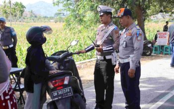 Polres Lombok Barat Gelar Operasi Zebra Rinjani 2024 untuk Keselamatan Berkendara