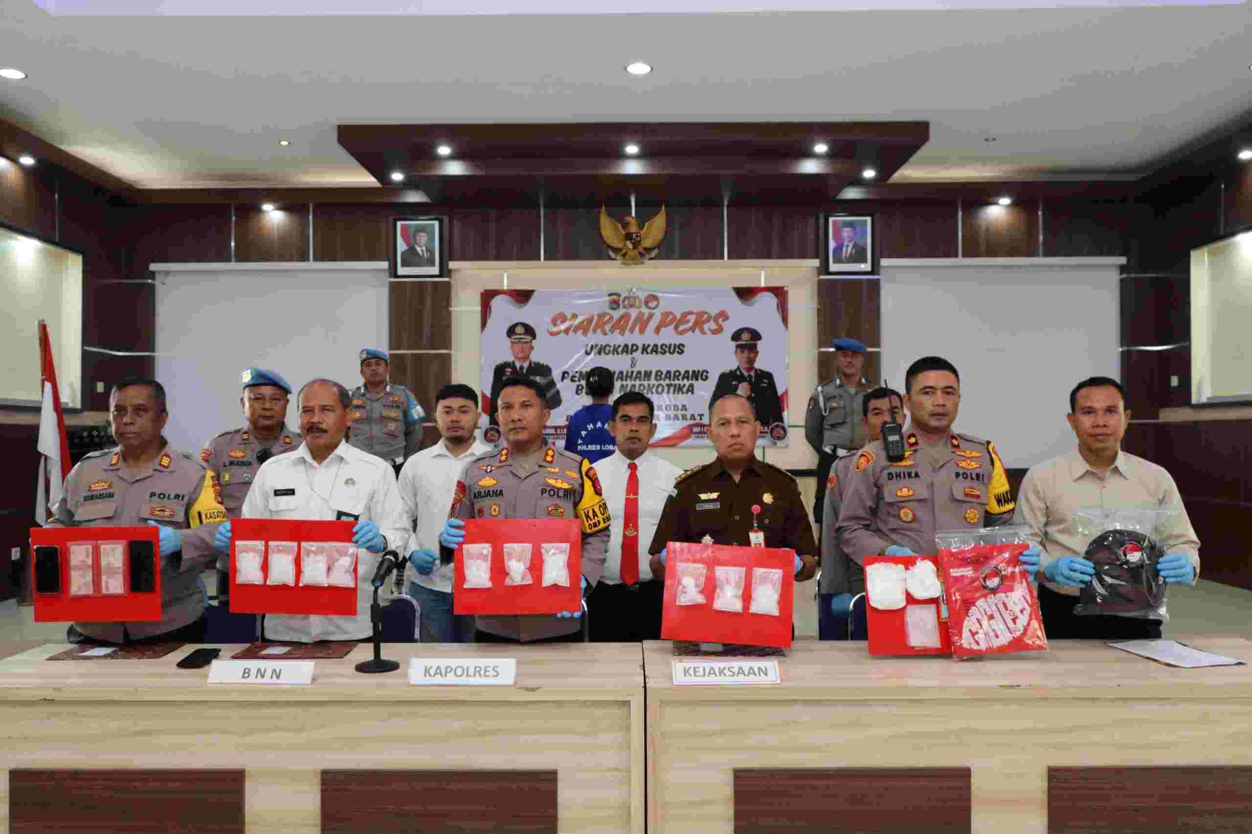 Polres Lombok Barat Ungkap Kasus Peredaran Narkotika Lintas Provinsi