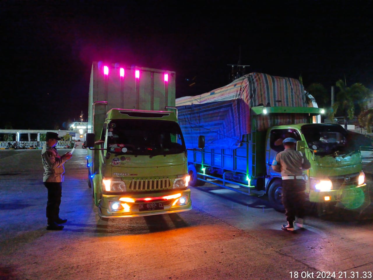 Polsek Kawasan Pelabuhan Lembar Amankan Kapal Rute Bali Fokus pada Keselamatan