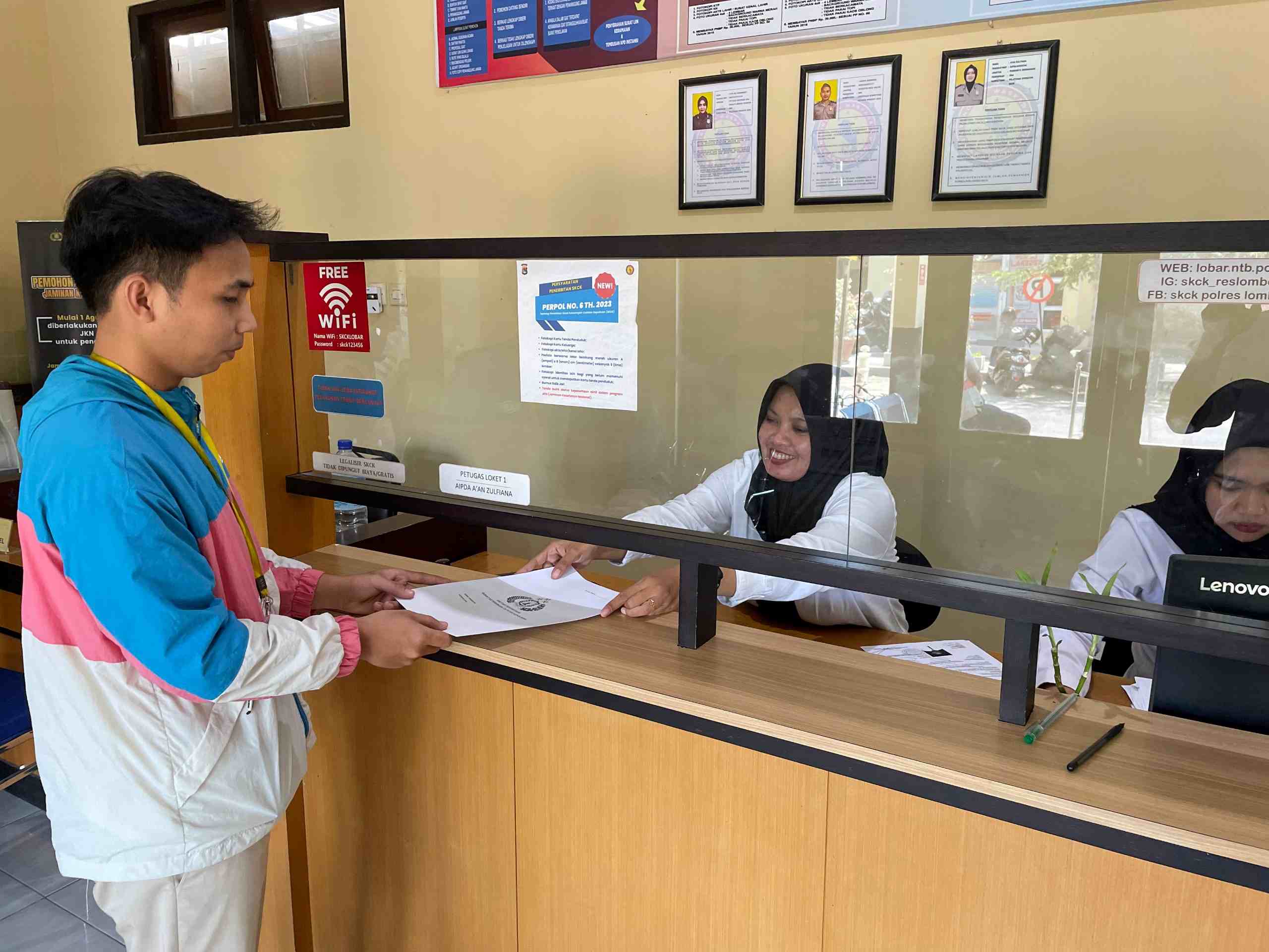 Standar Pelayanan SKCK Polres Lombok Barat