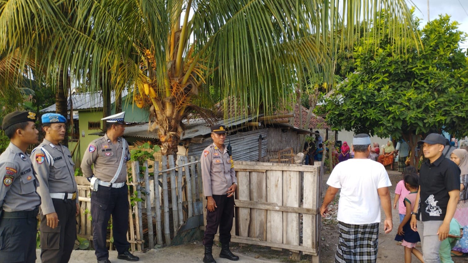 Aparat Polres Lombok Barat Pastikan Kampanye Calon Bupati Berjalan Aman