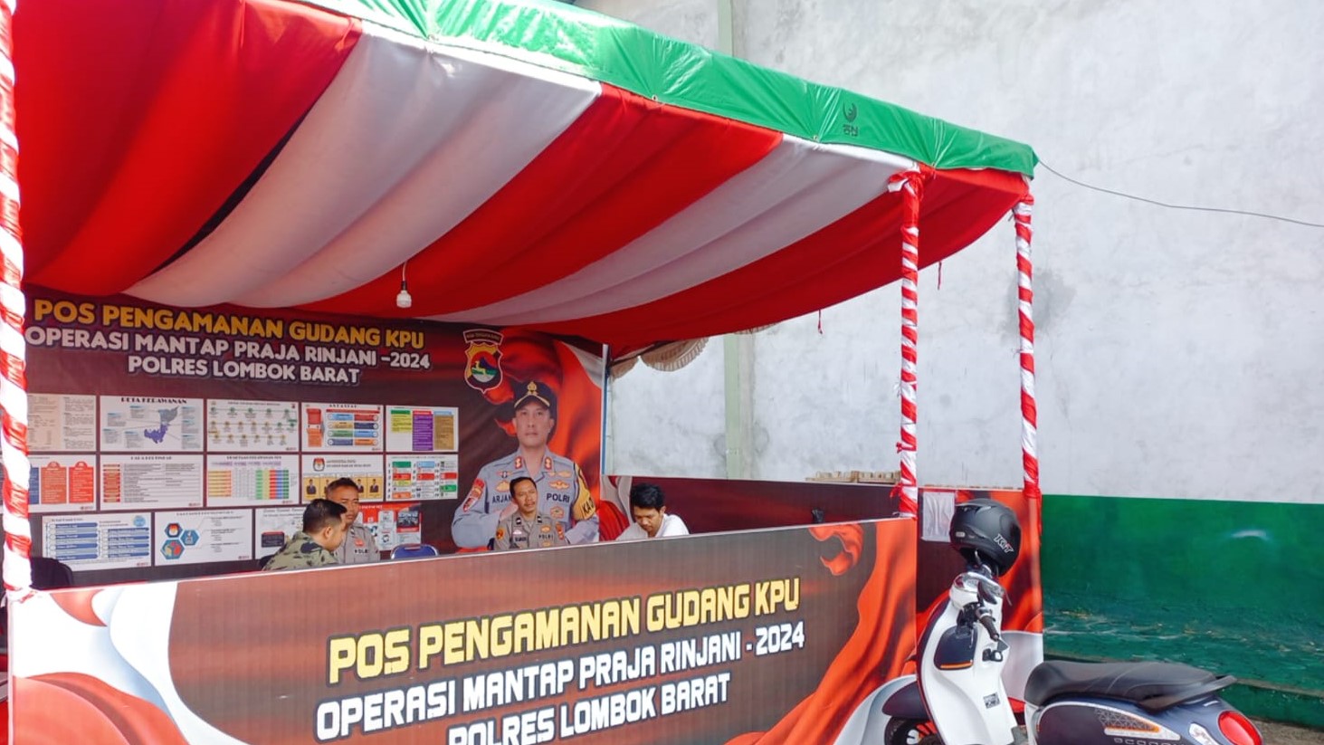 Keamanan Logistik Pilkada di Lombok Barat, Begini Faktanya