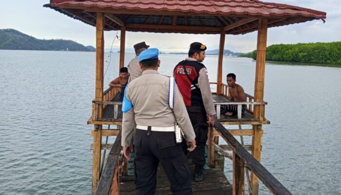 Patroli Polsek Sekotong di Eko Wisata Mangrove: Menjaga Keamanan dan Kenyamanan Wisatawan