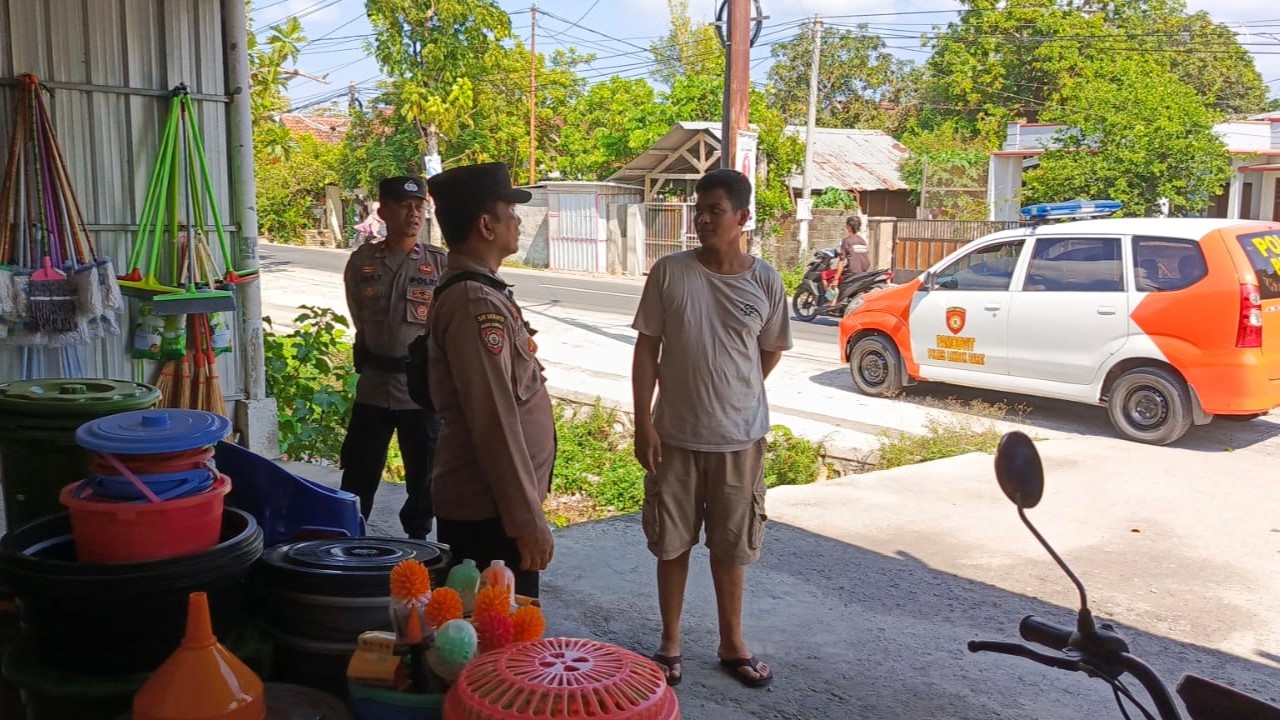 Polsek Labuapi Gelar Patroli, Pastikan Warga Aman dari 3C dan Gangguan Kamtibmas