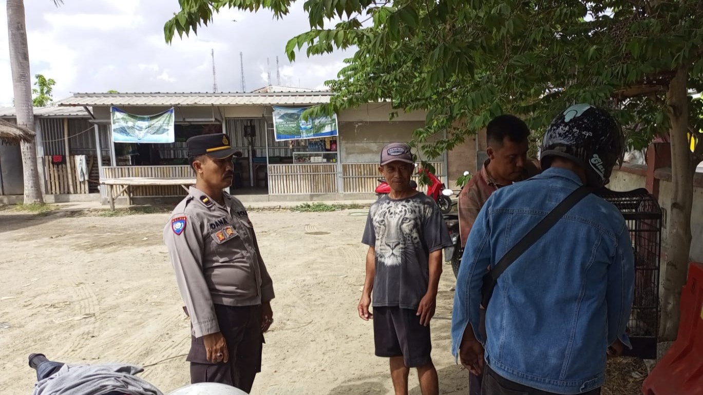 Sambang Polres Lombok Barat Ciptakan Pilkada Damai di Gerung Utara