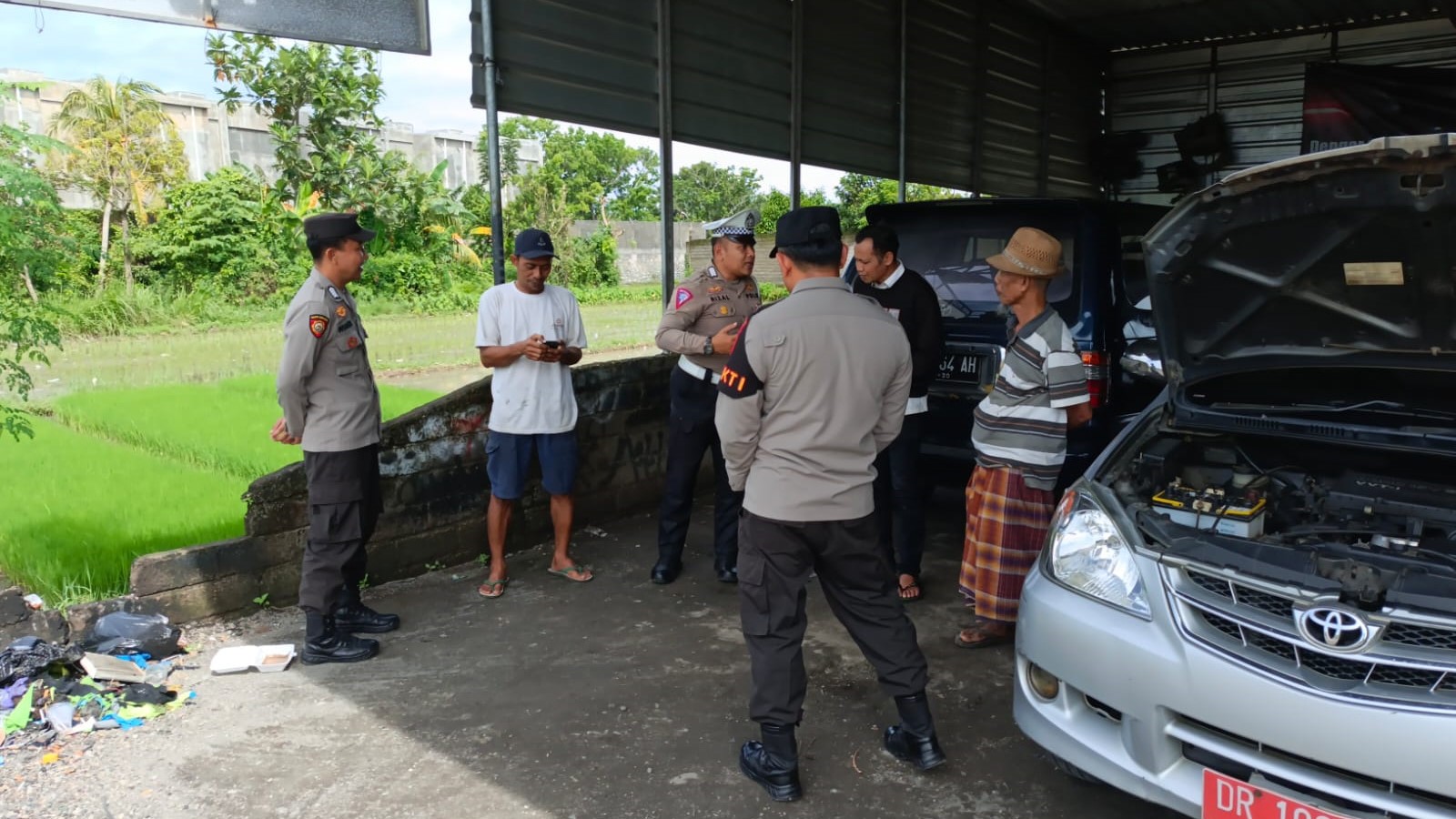 Polsek Kediri Laksanakan Patroli Dialogis Pasca Pilkada Serentak 2024