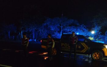 Blue Light di Bypass BIL, Polres Lombok Barat Gencar Cegah Balap Liar dan Kriminalitas Dini Hari