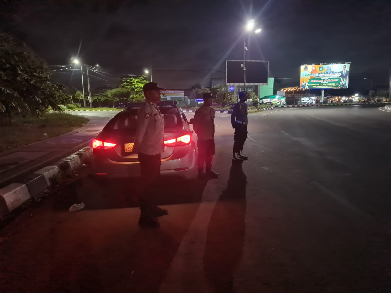 Malam di Kediri, Patroli Blue Light Gempur Aksi Begal dan Balap Liar