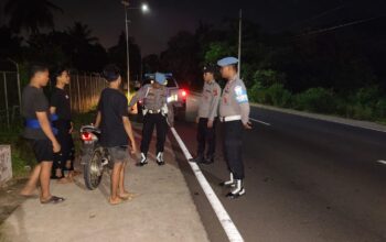 Gempur Kejahatan Malam, Polsek Lembar Sikat Habis Titik Rawan!