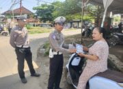 Tekan Kecelakaan, Polres Lobar Gelar Operasi Keselamatan Rinjani 2025 di Simpang Tiga Sekotong