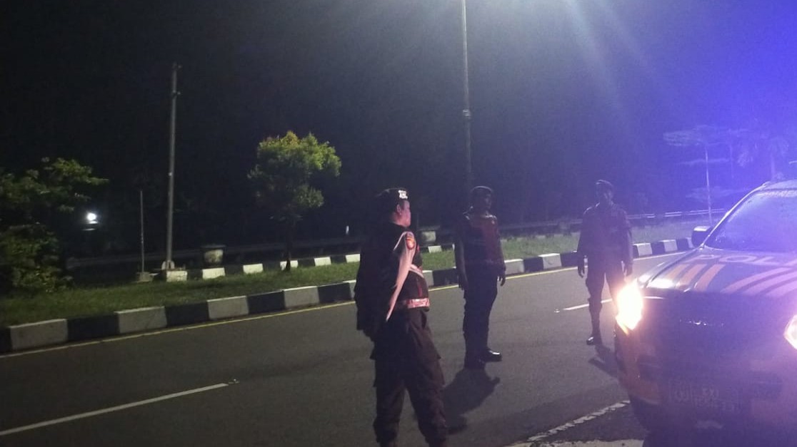 Antisipasi Kejahatan, Polisi Gencarkan Patroli Malam di By Pass BIL