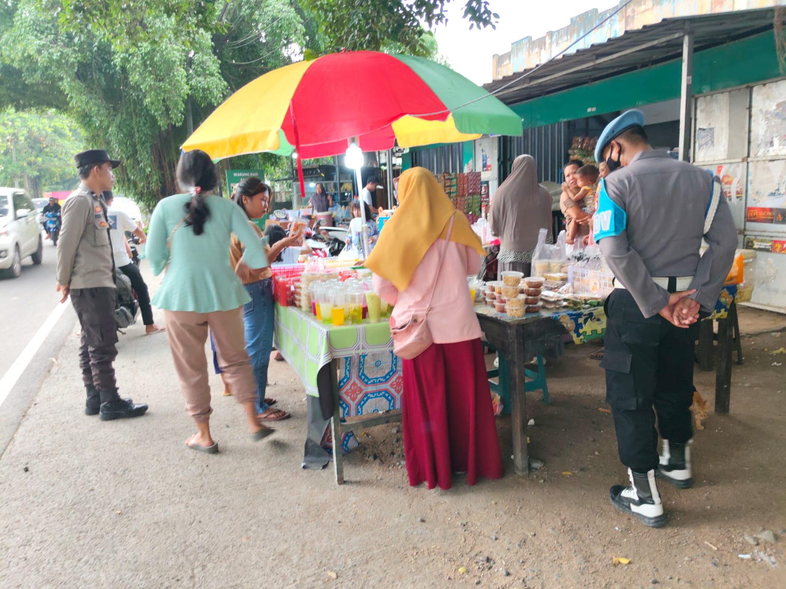 Polsek Lembar Cegah Balap Liar & Petasan Selama Ramadan