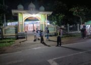 Pengamanan Ketat Tarawih di Sekotong, Jamaah Nyaman Beribadah