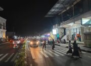 Pengamanan Ketat Tarawih di Kediri, Jamaah Nyaman Beribadah